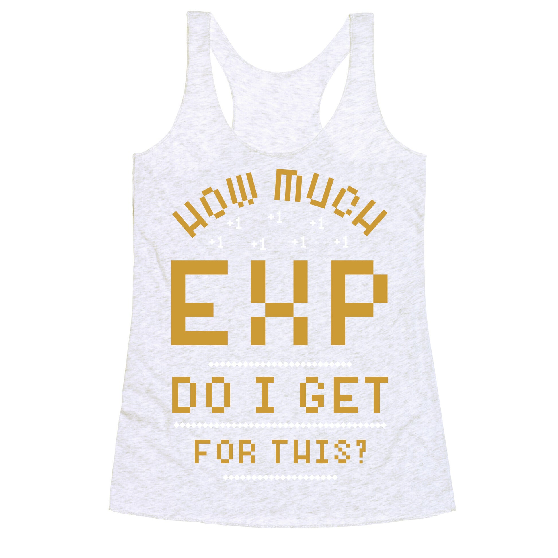 How Much EXP Do I Get For This Racerback Tank