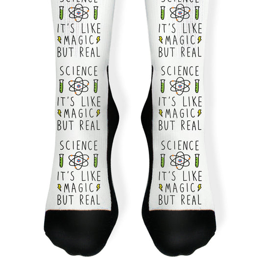 Science It's Like Magic But Real Socks