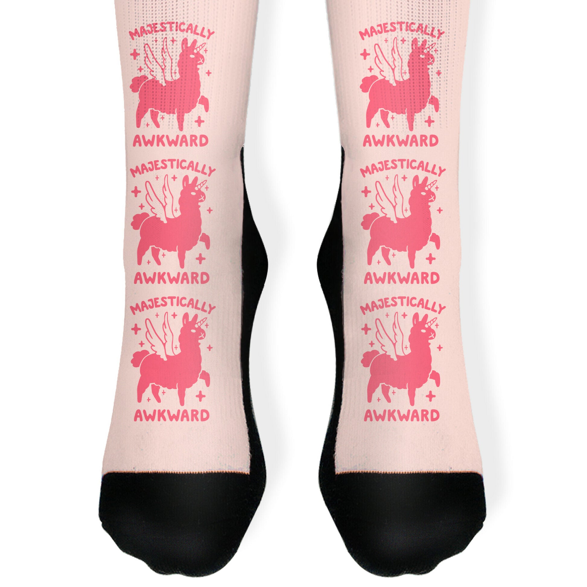 Majestically Awkward Llamicorn Socks
