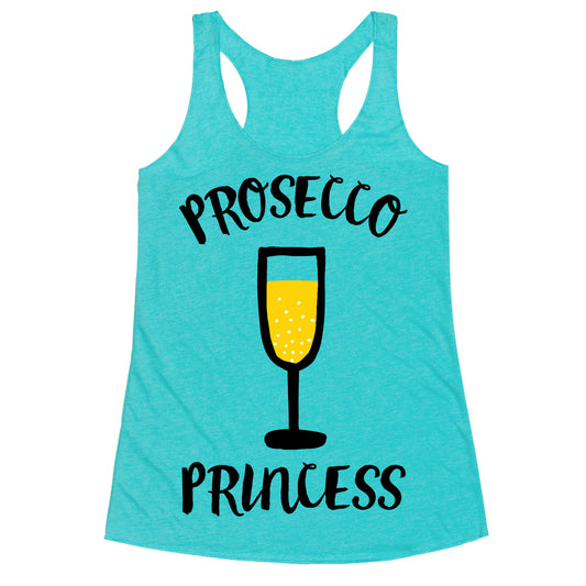 Prosecco Princess Racerback Tank