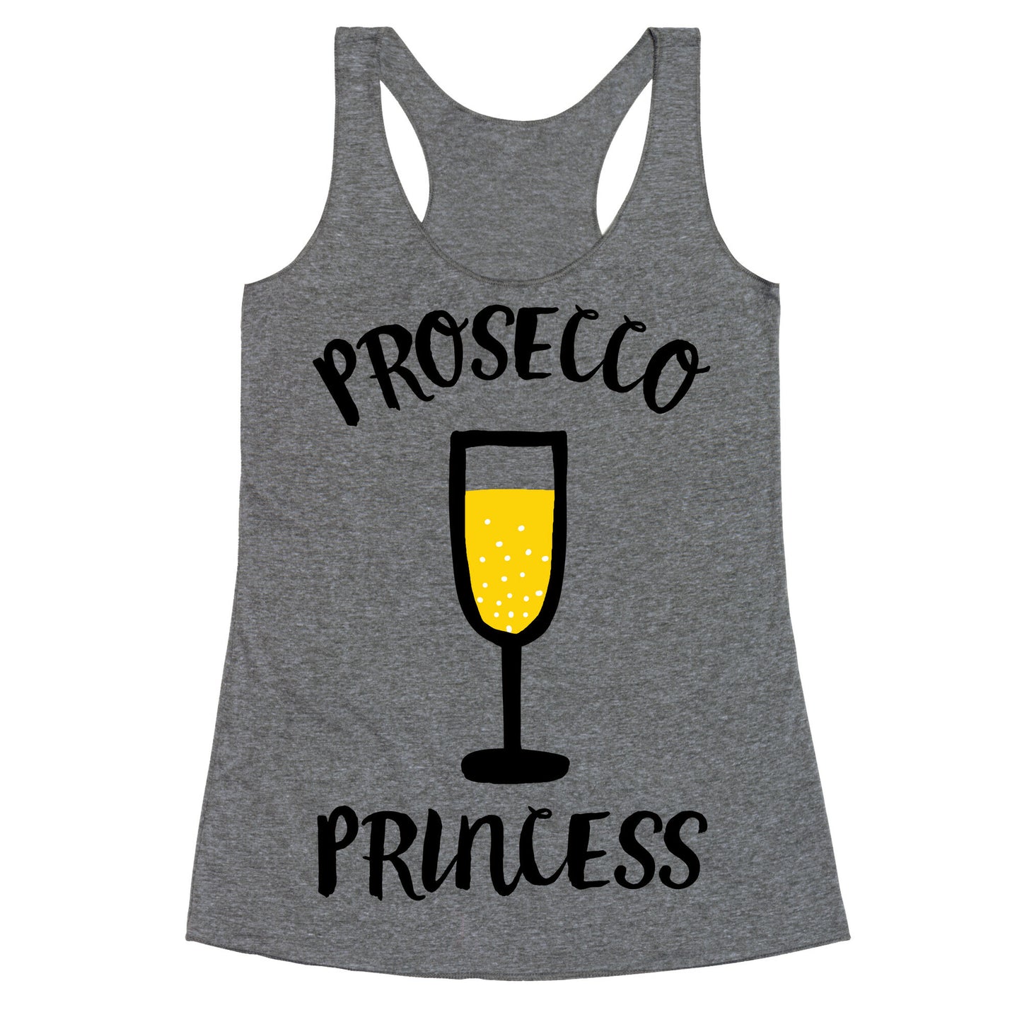 Prosecco Princess Racerback Tank