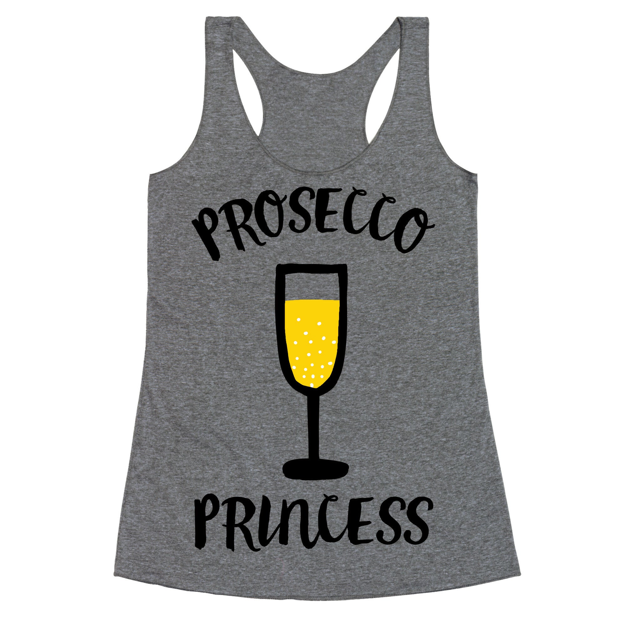 Prosecco Princess Racerback Tank