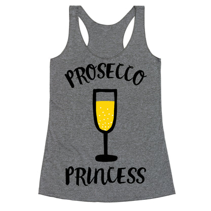 Prosecco Princess Racerback Tank