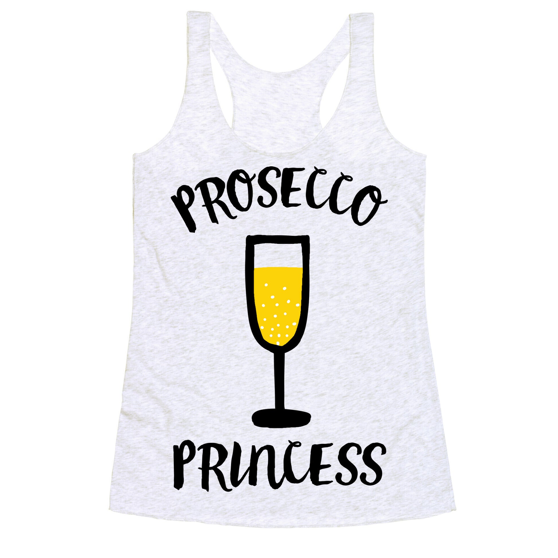 Prosecco Princess Racerback Tank