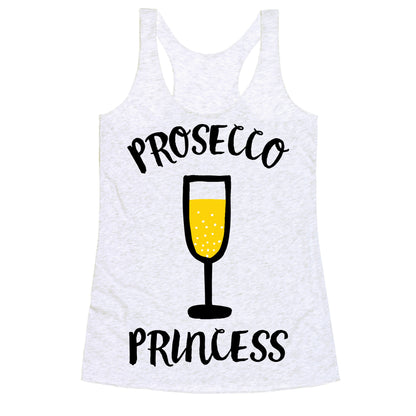Prosecco Princess Racerback Tank