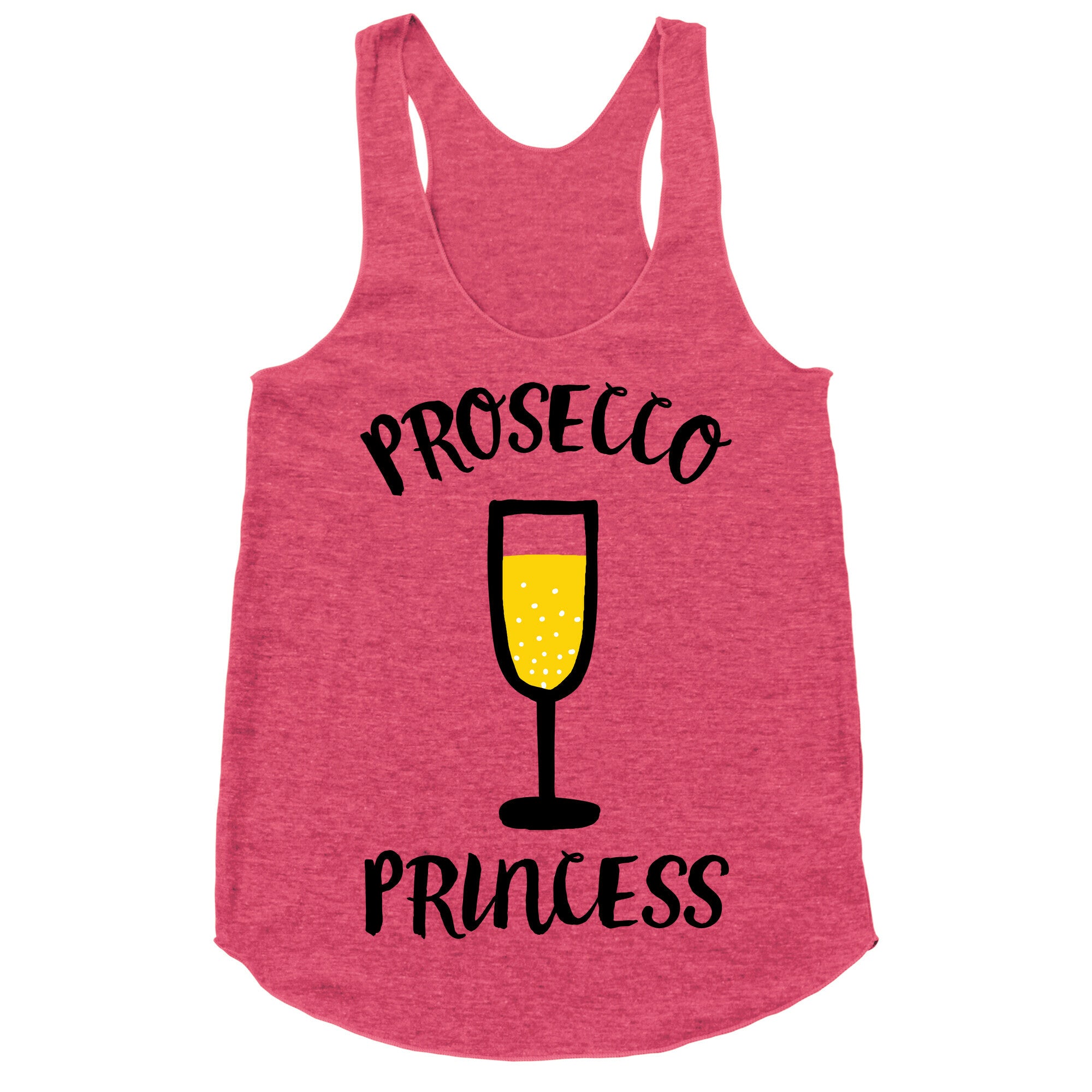 Prosecco Princess Racerback Tank