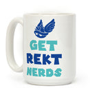 Blue Shell Get Rekt Nerds Coffee Mug