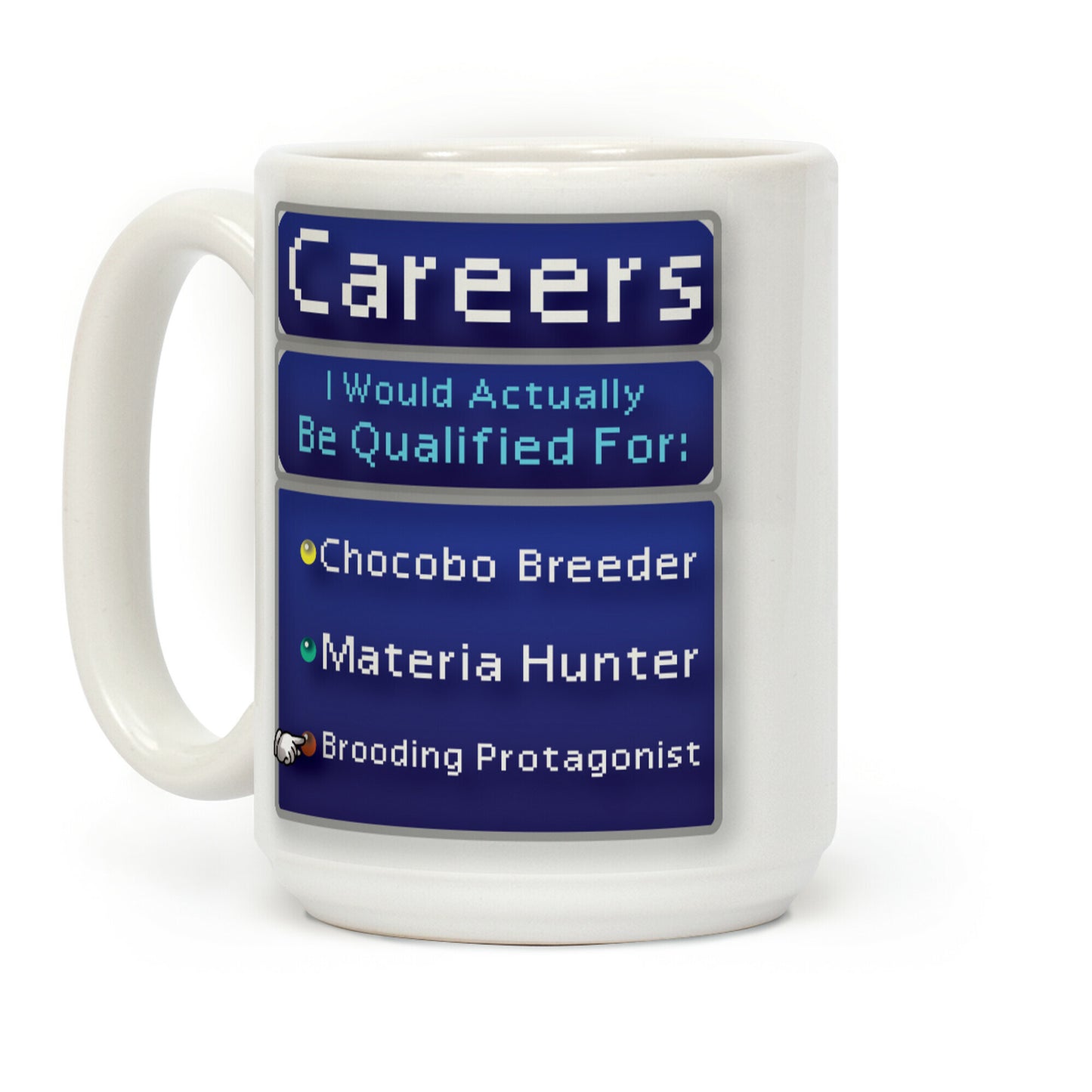 Final Fantasy Careers Coffee Mug