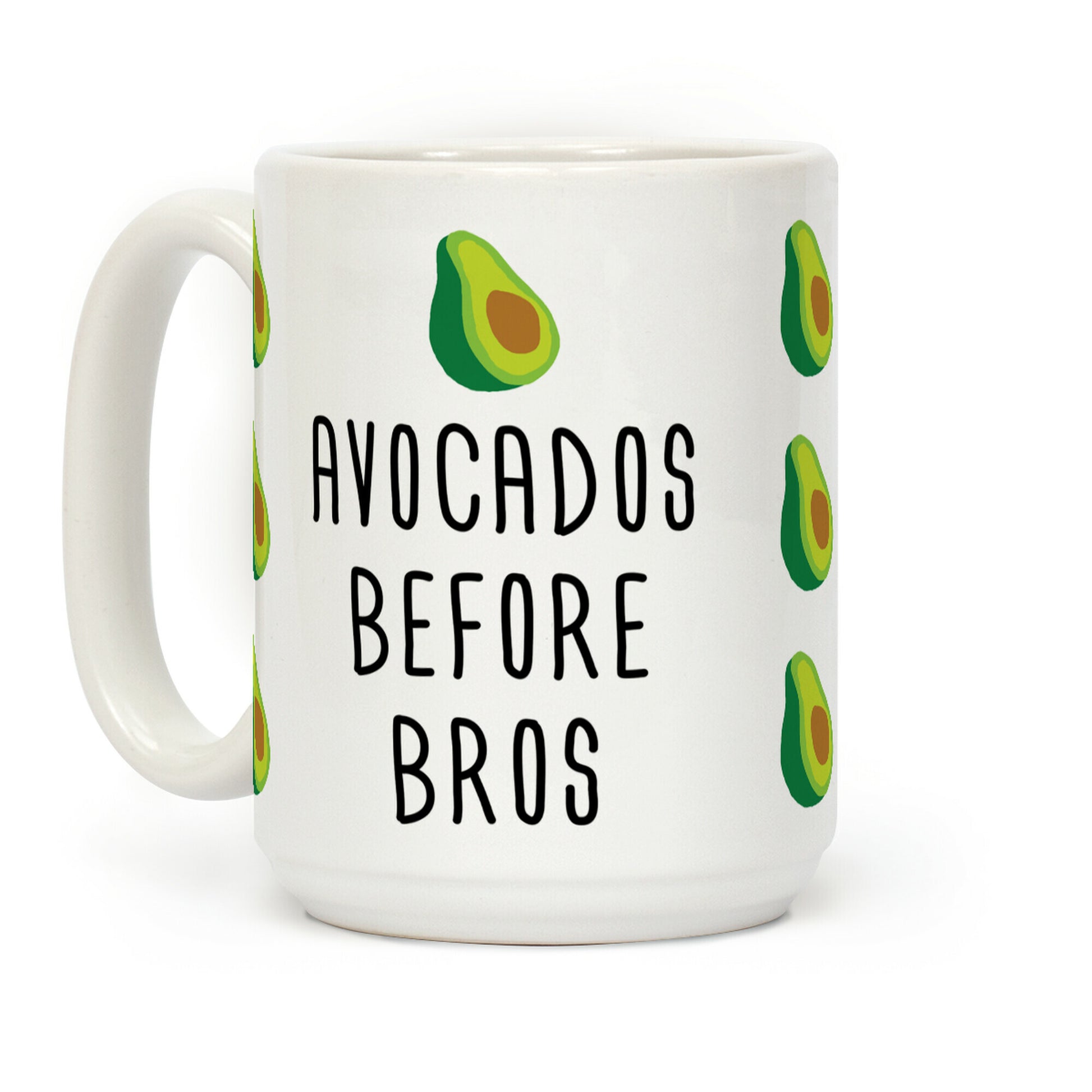 Avocados Before Bros Coffee Mug