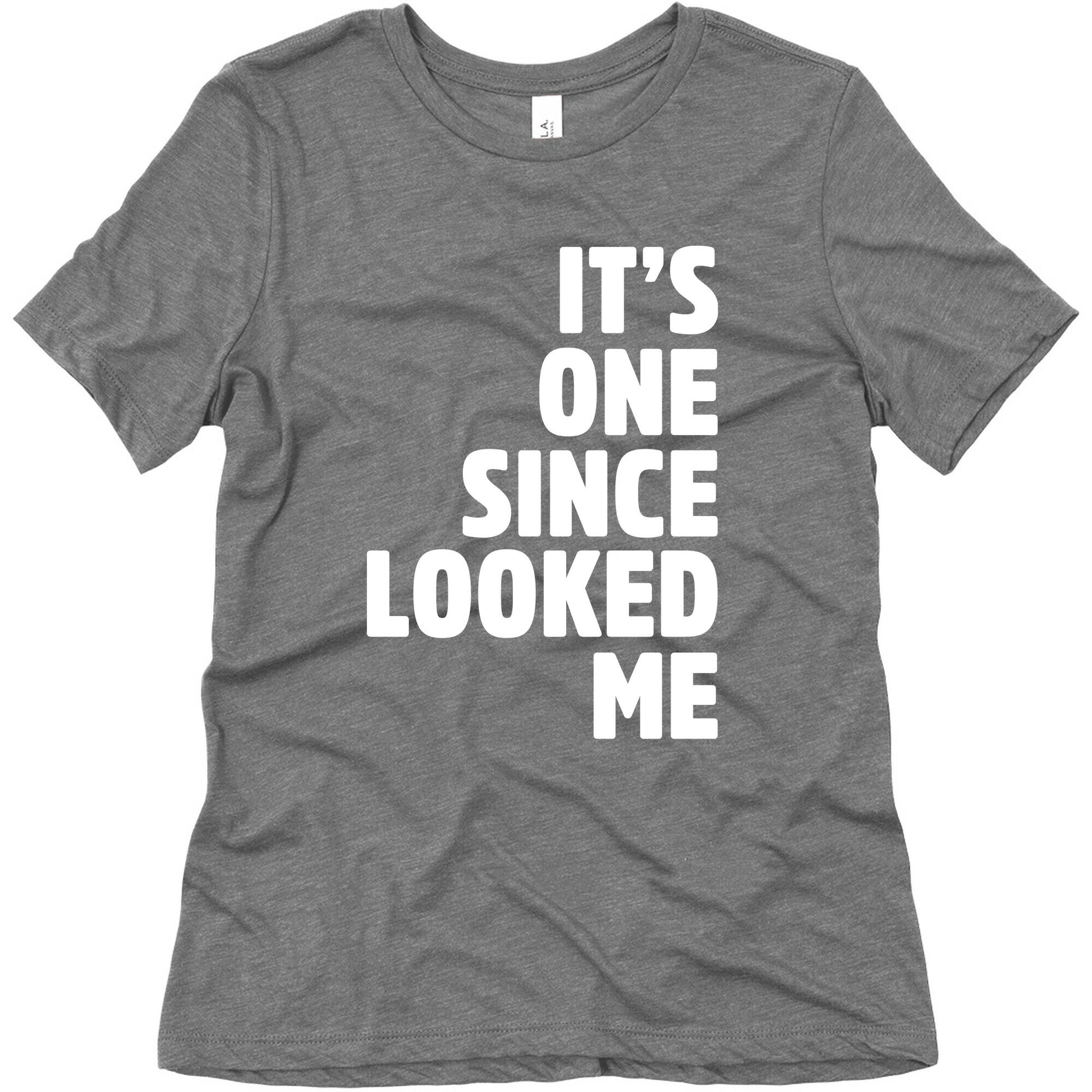 One Week Pair 1 White Print Women's Triblend Tee