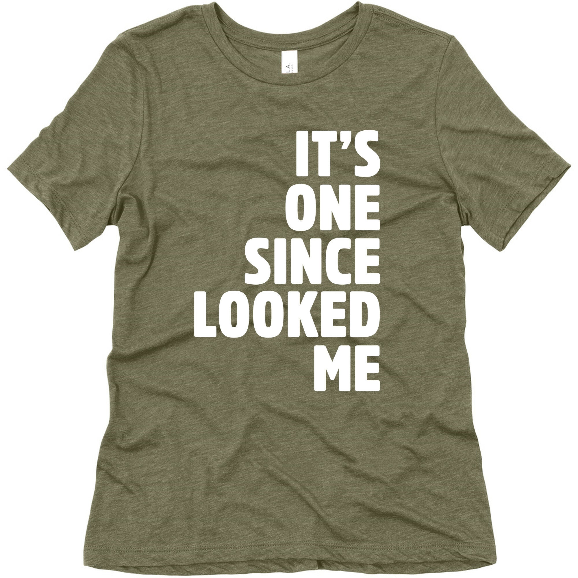 One Week Pair 1 White Print Women's Triblend Tee