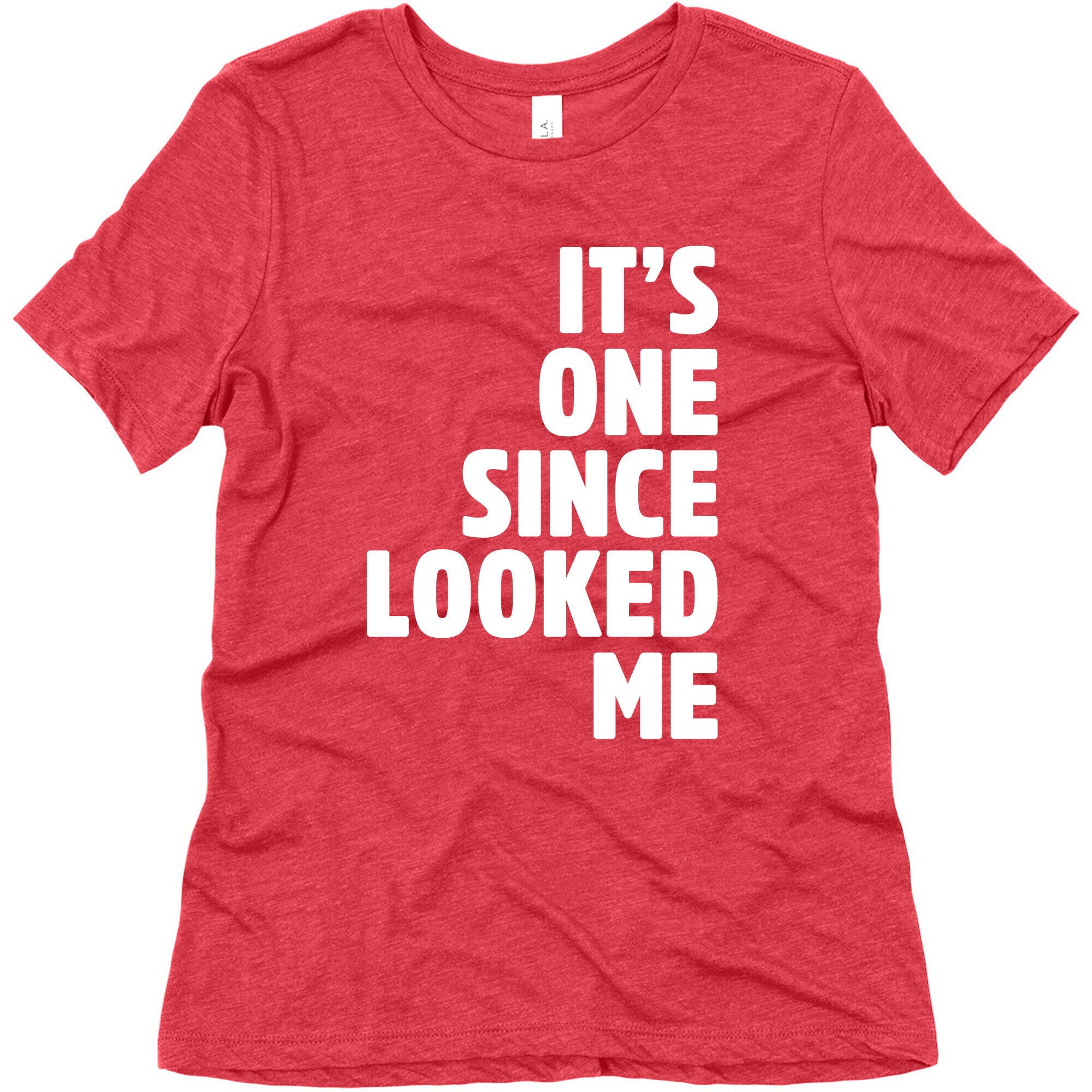 One Week Pair 1 White Print Women's Triblend Tee
