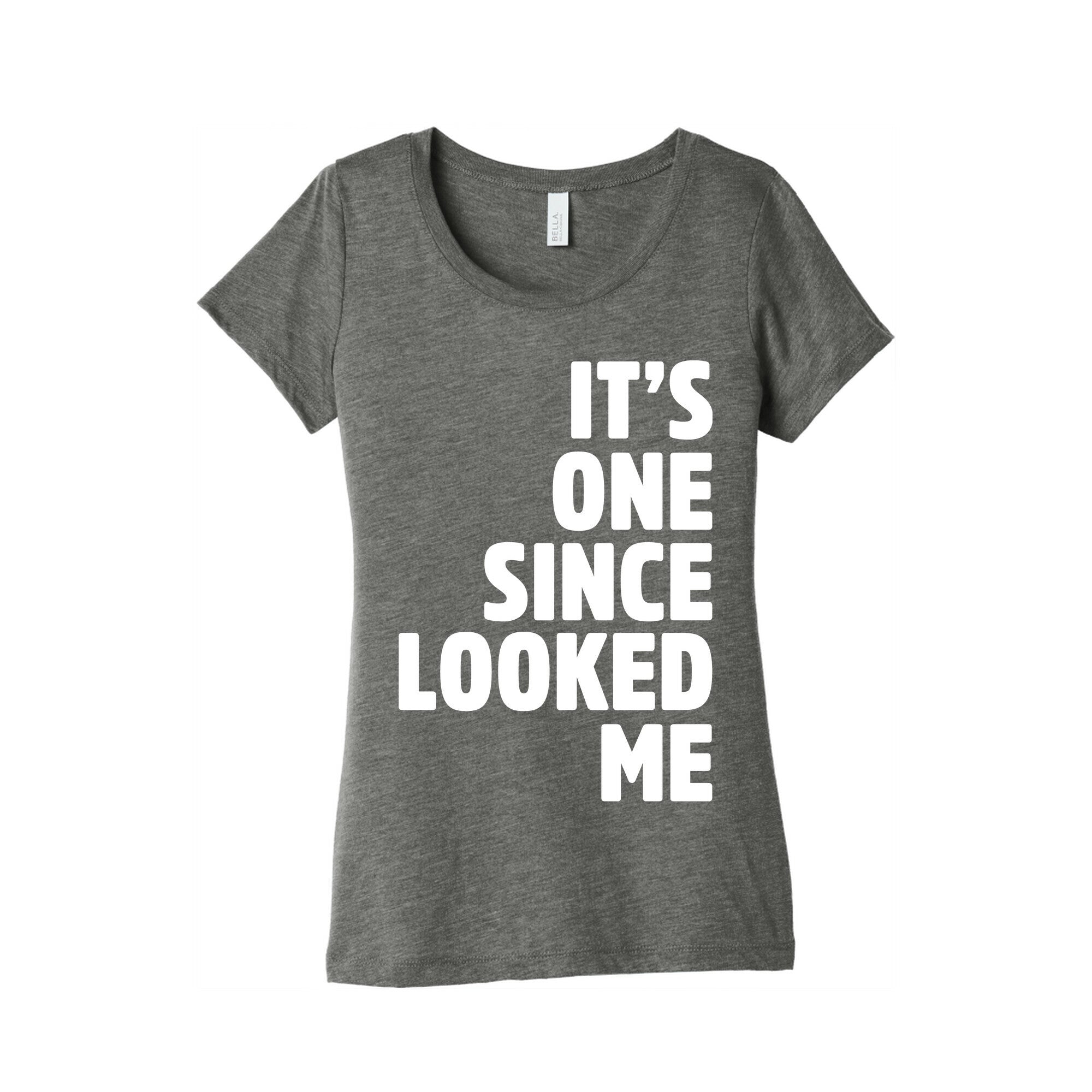 One Week Pair 1 White Print Women's Triblend Tee