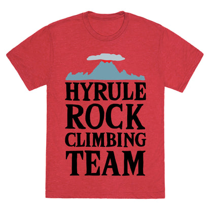 Hyrule Rock Climbing Team Unisex Triblend Tee