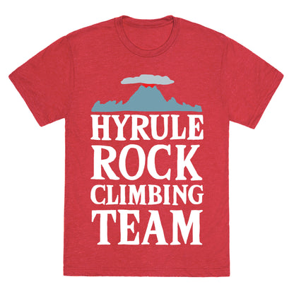 Hyrule Rock Climbing Team Unisex Triblend Tee