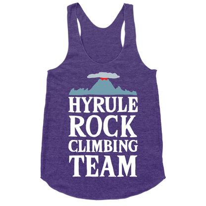 Hyrule Rock Climbing Team Racerback Tank