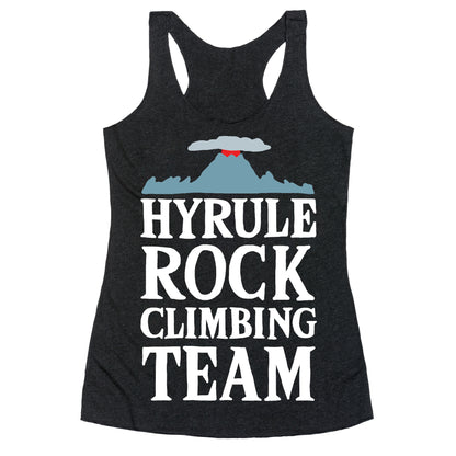 Hyrule Rock Climbing Team Racerback Tank