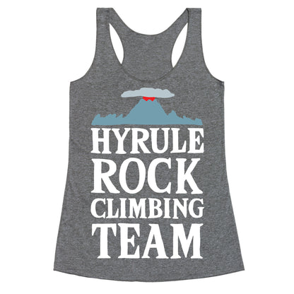 Hyrule Rock Climbing Team Racerback Tank