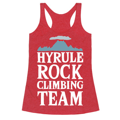 Hyrule Rock Climbing Team Racerback Tank