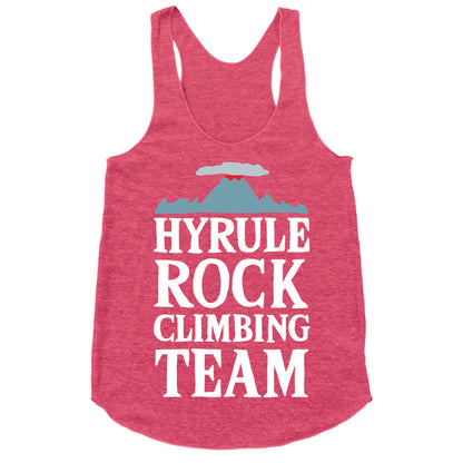Hyrule Rock Climbing Team Racerback Tank