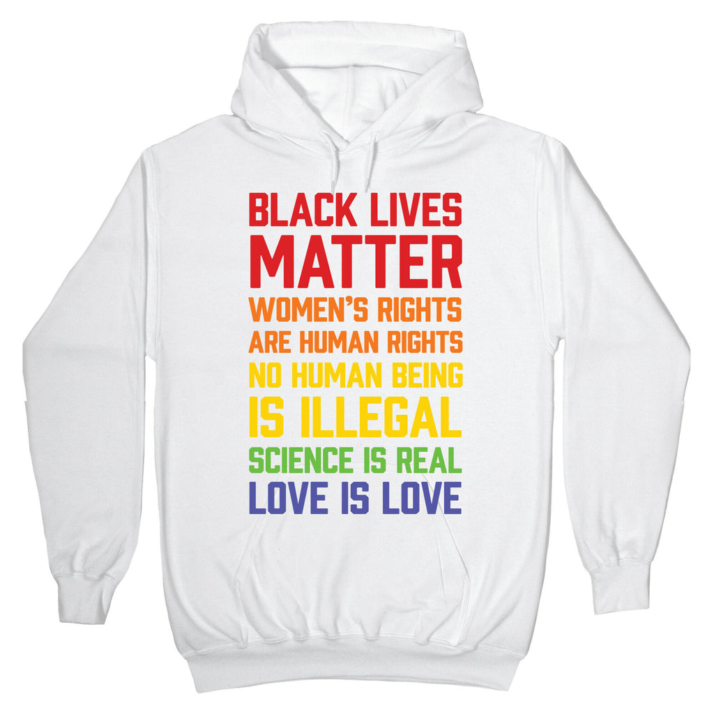 Black Lives Matter List Hoodie