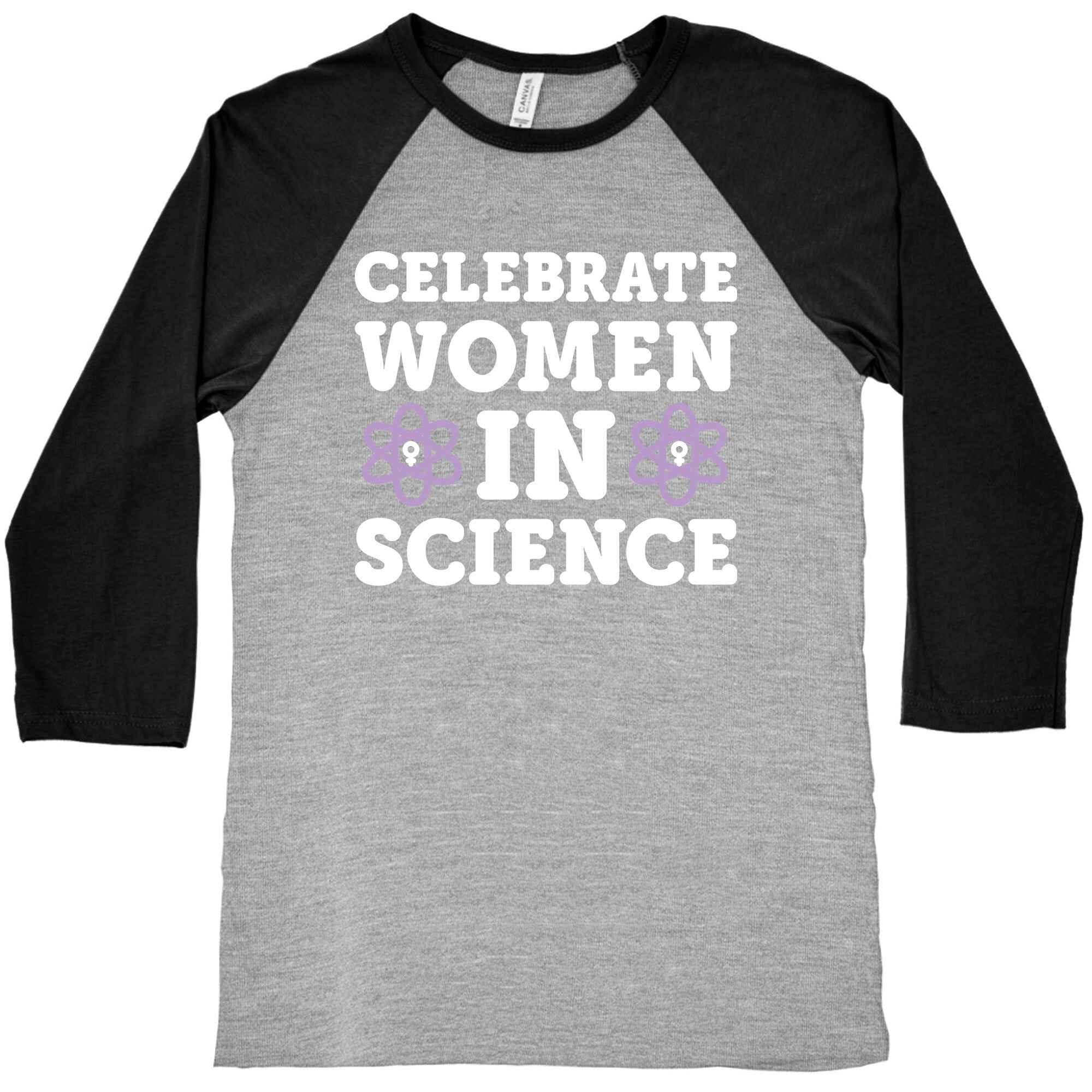 Celebrate Women In Science Baseball Tee