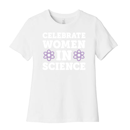 Celebrate Women In Science Women's Cotton Tee