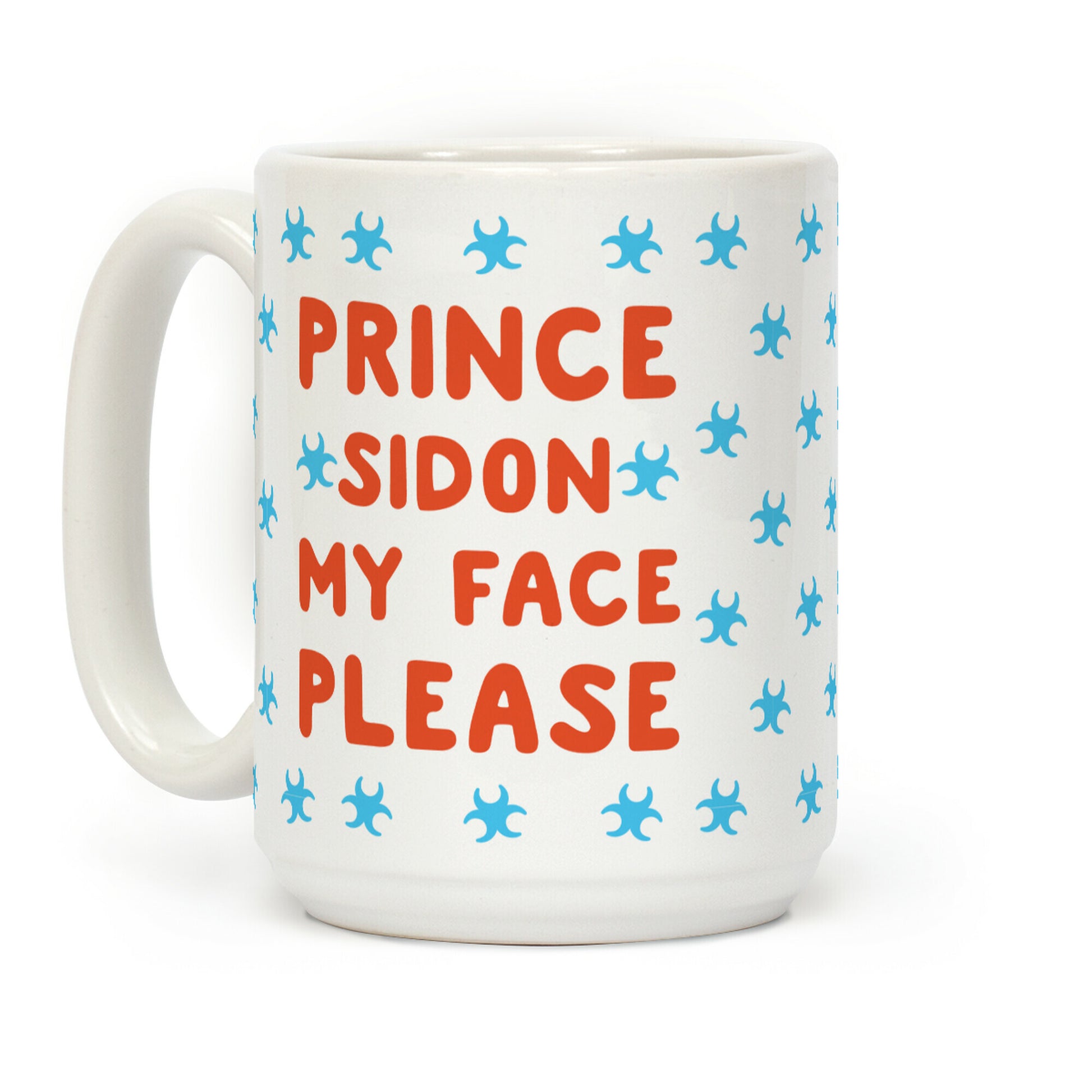 Prince Sidon My Face Please Parody Coffee Mug