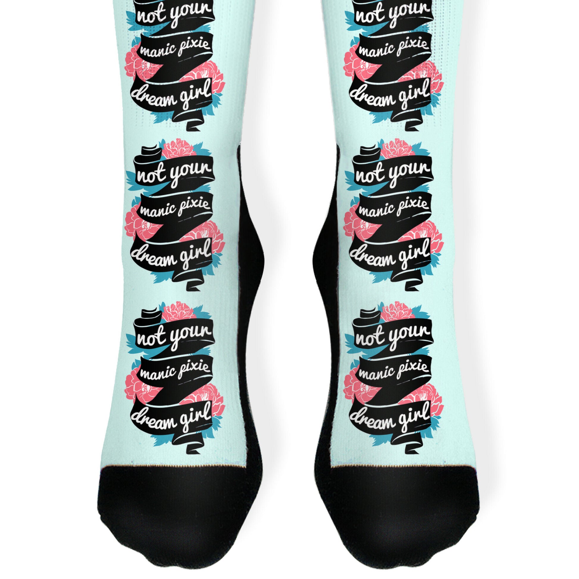 Not Your Manic Pixie Dream Girl Socks