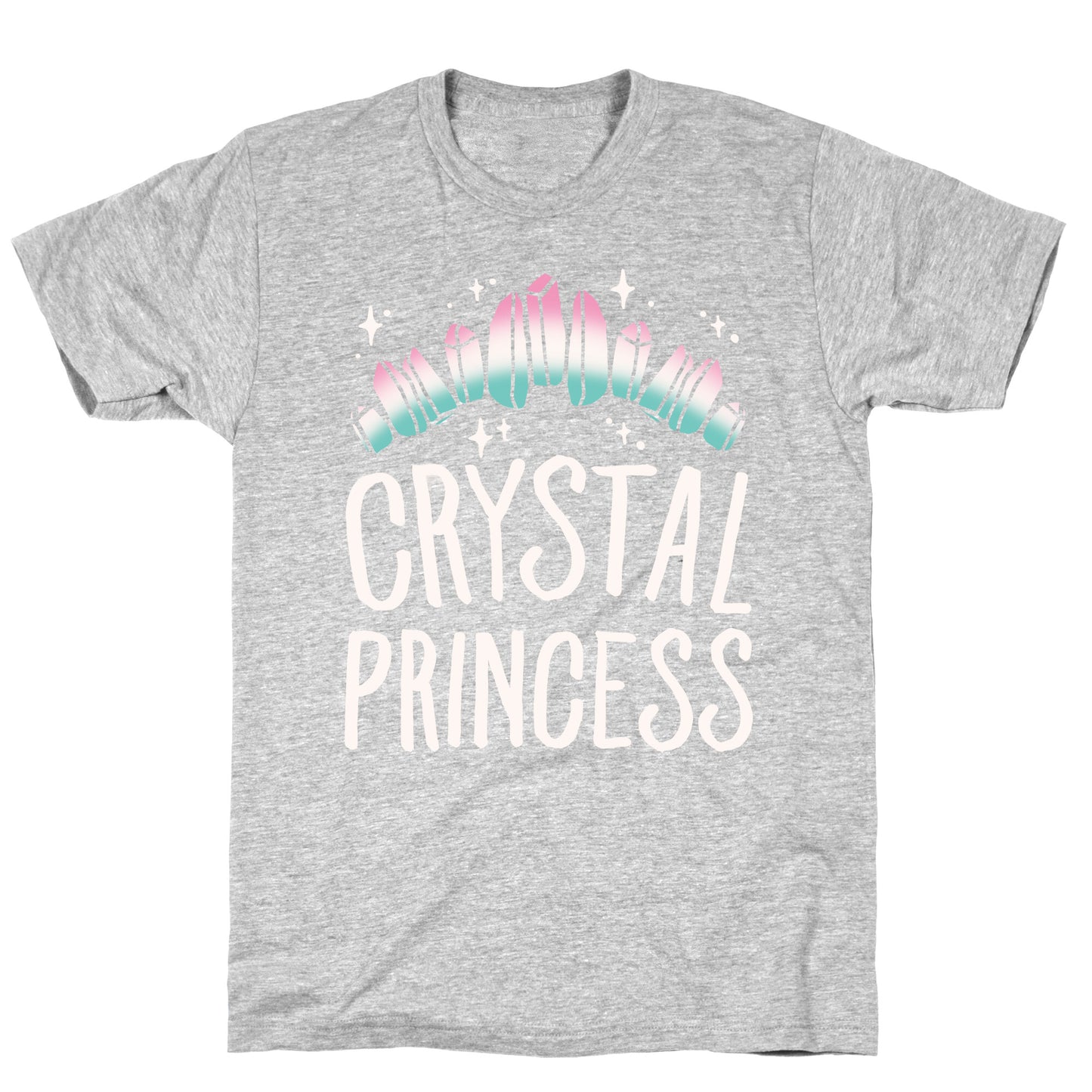 Crystal Princess White Print  T-Shirt