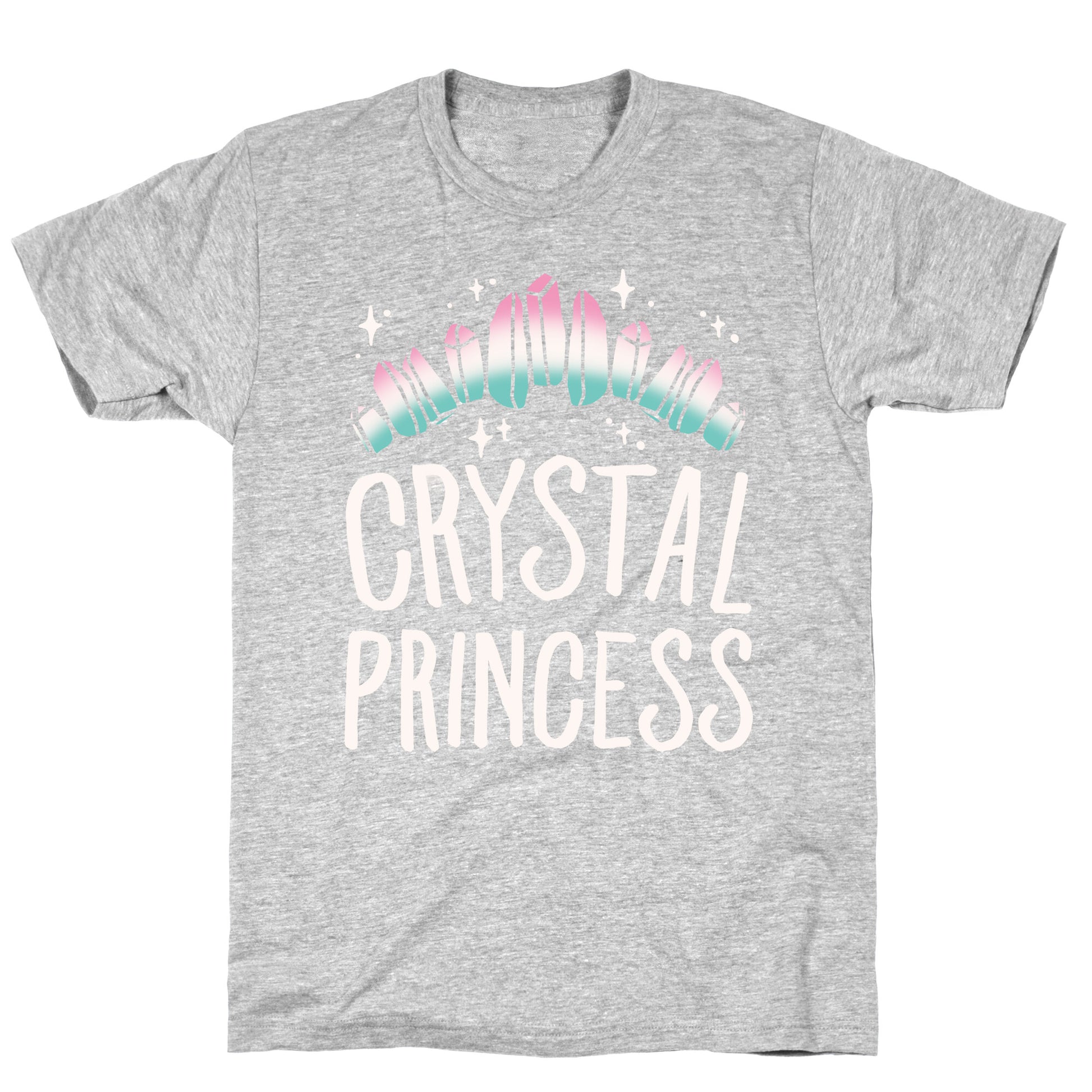 Crystal Princess White Print  T-Shirt