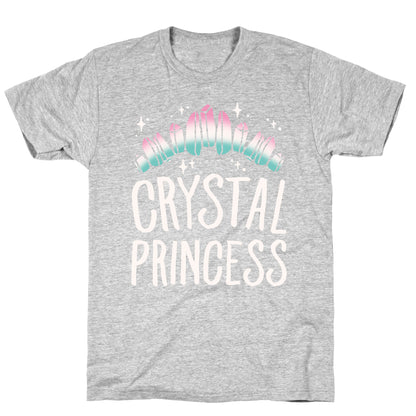 Crystal Princess White Print  T-Shirt