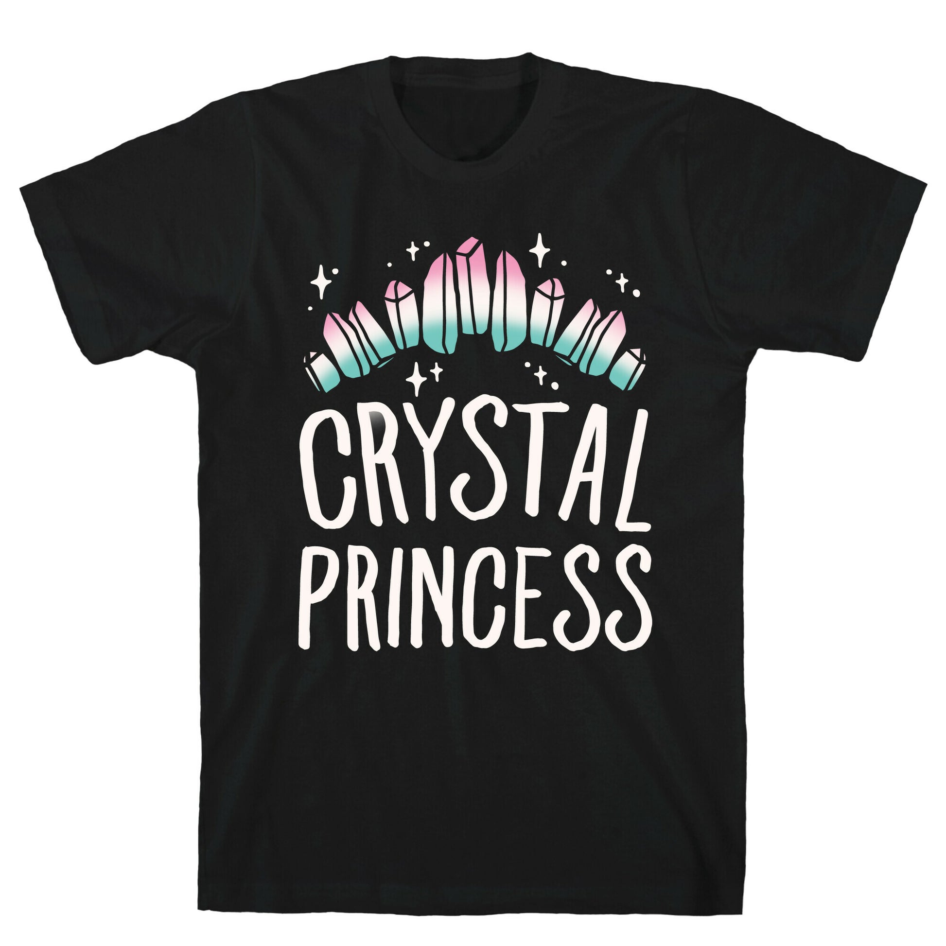 Crystal Princess White Print  T-Shirt