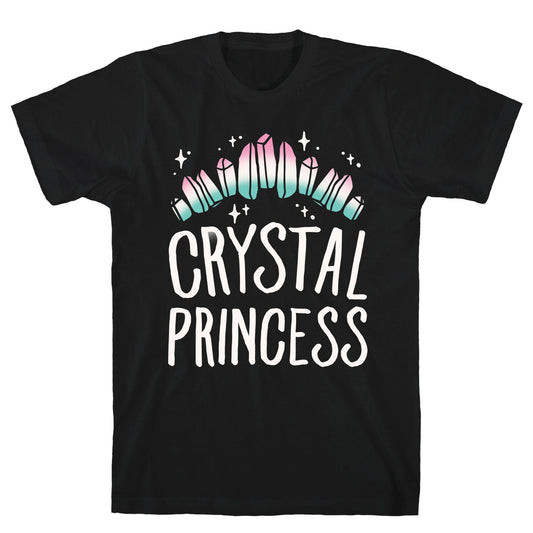 Crystal Princess White Print  T-Shirt