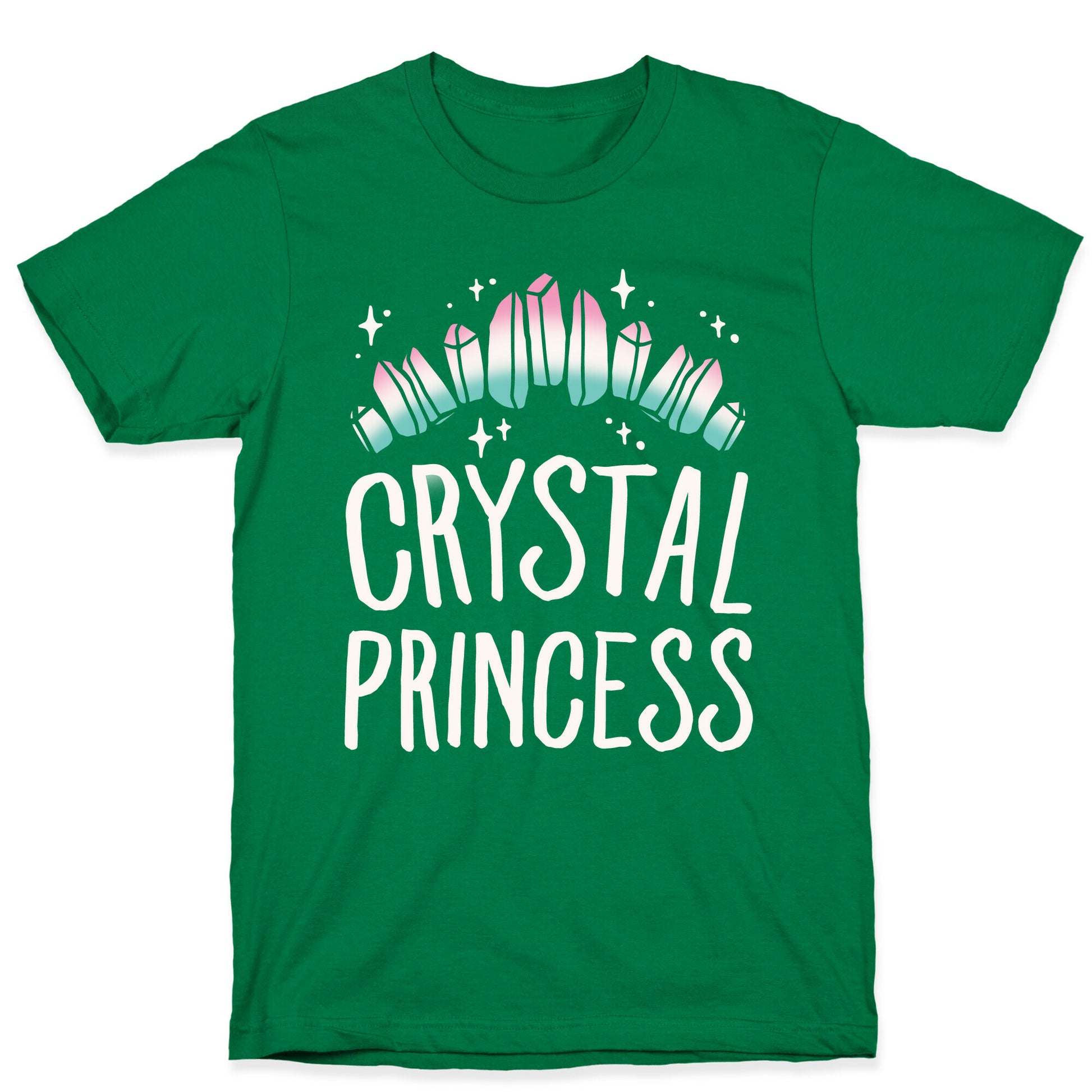 Crystal Princess White Print  T-Shirt