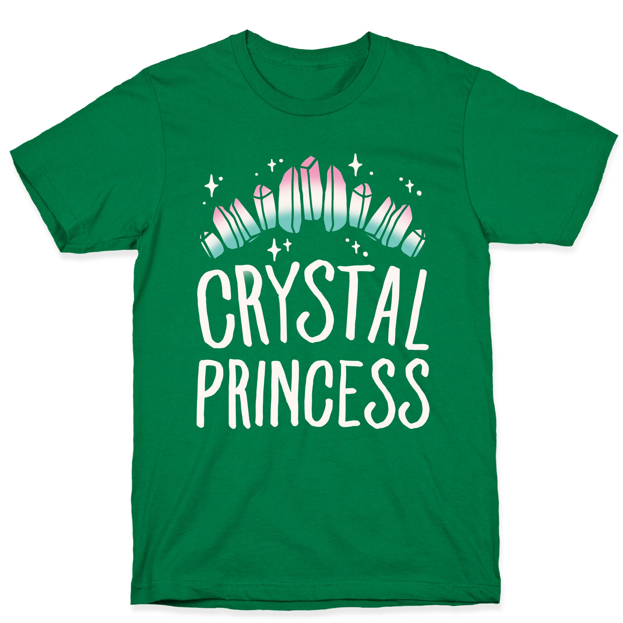 Crystal Princess White Print  T-Shirt