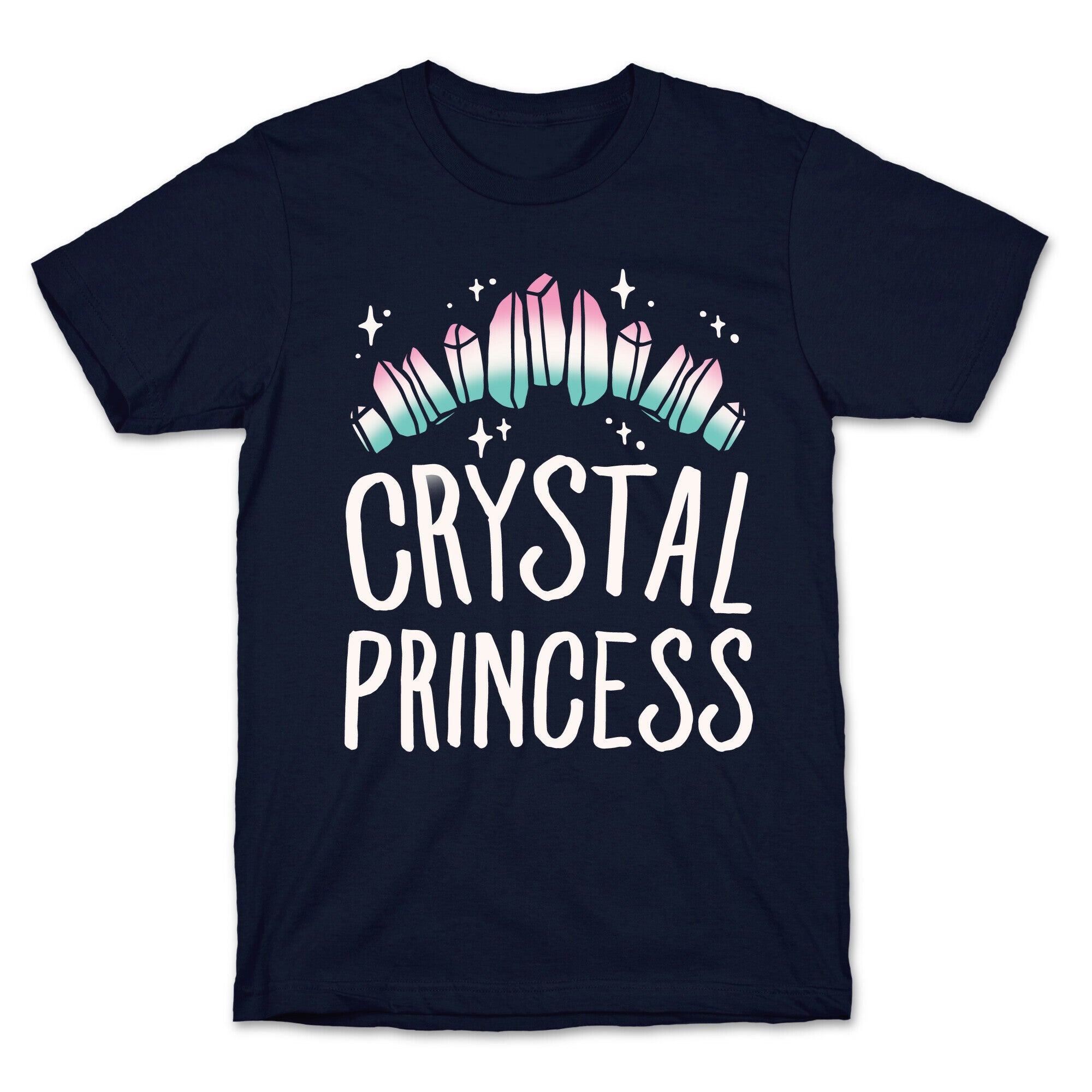 Crystal Princess White Print  T-Shirt
