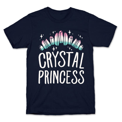 Crystal Princess White Print  T-Shirt