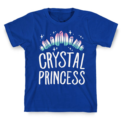 Crystal Princess White Print  T-Shirt