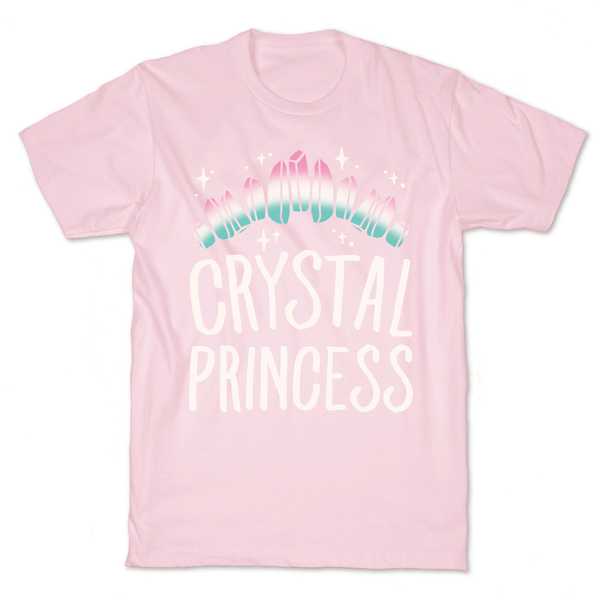 Crystal Princess White Print  T-Shirt
