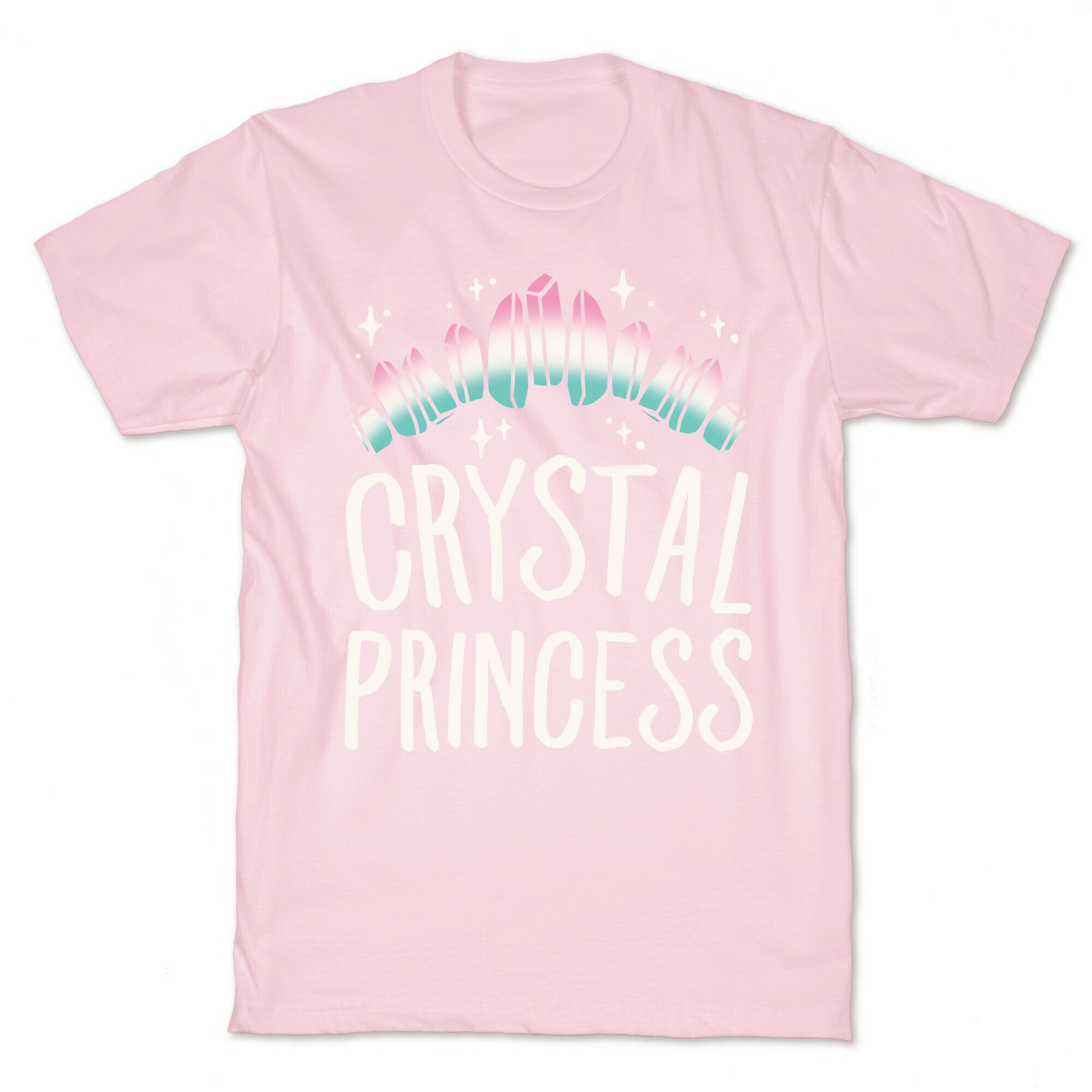 Crystal Princess White Print  T-Shirt