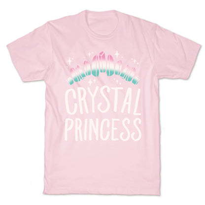 Crystal Princess White Print  T-Shirt