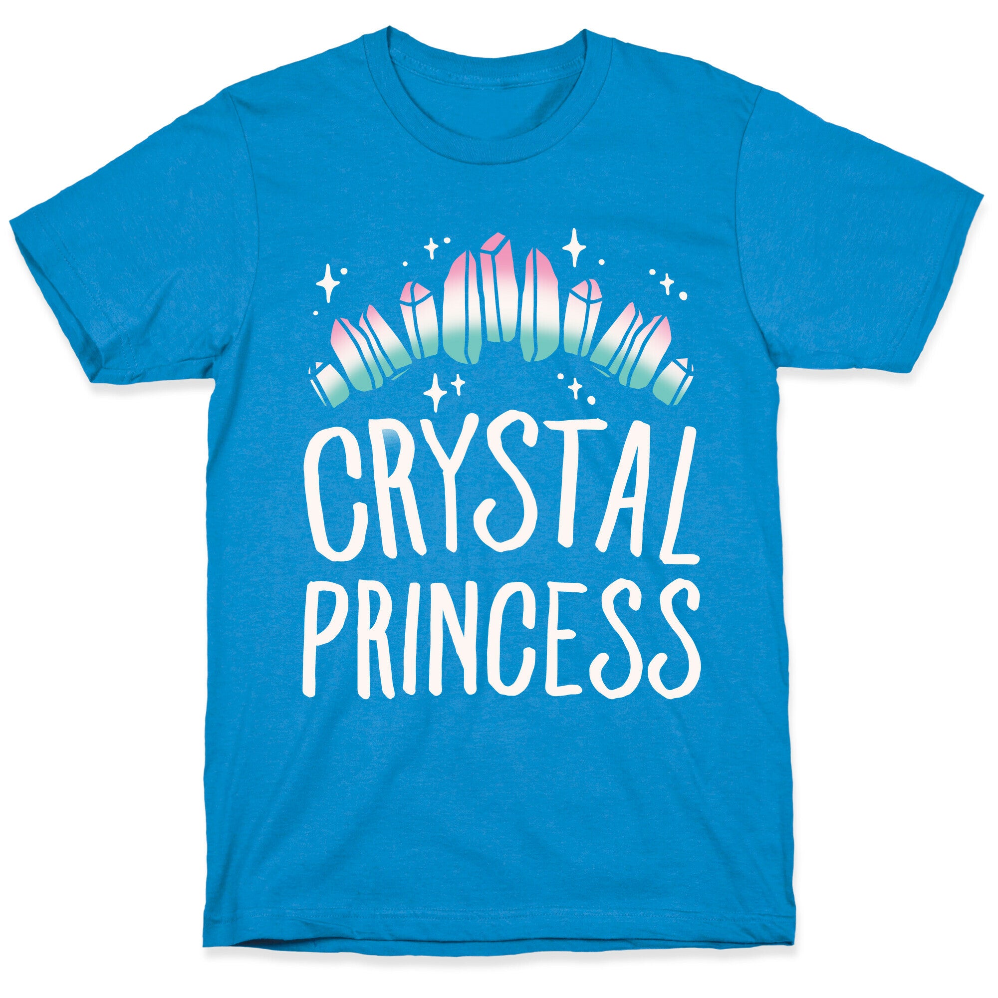 Crystal Princess White Print  T-Shirt
