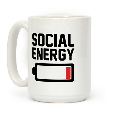 Social Energy Low Coffee Mug