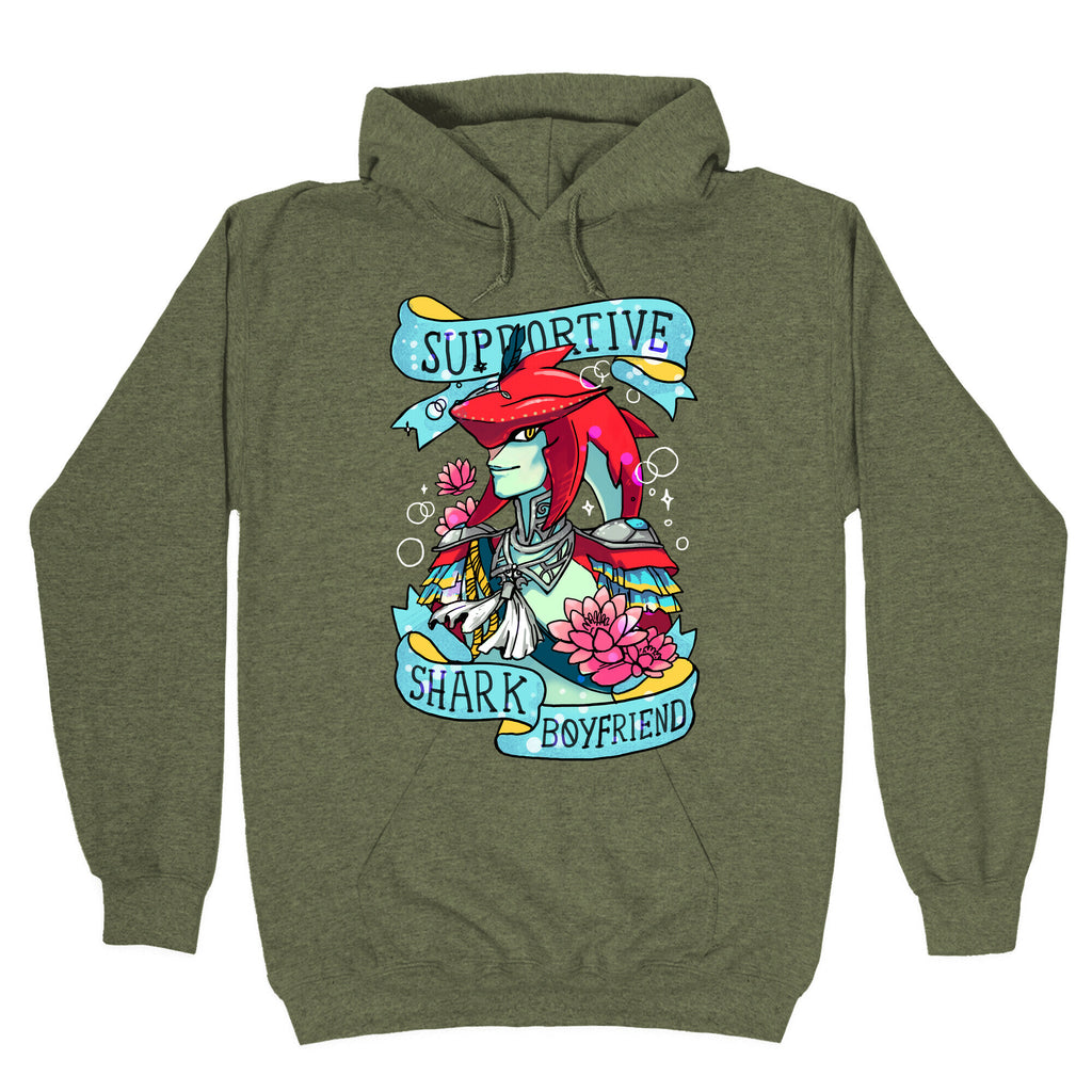 Prince Sidon: Supportive Shark Boyfriend Hoodie