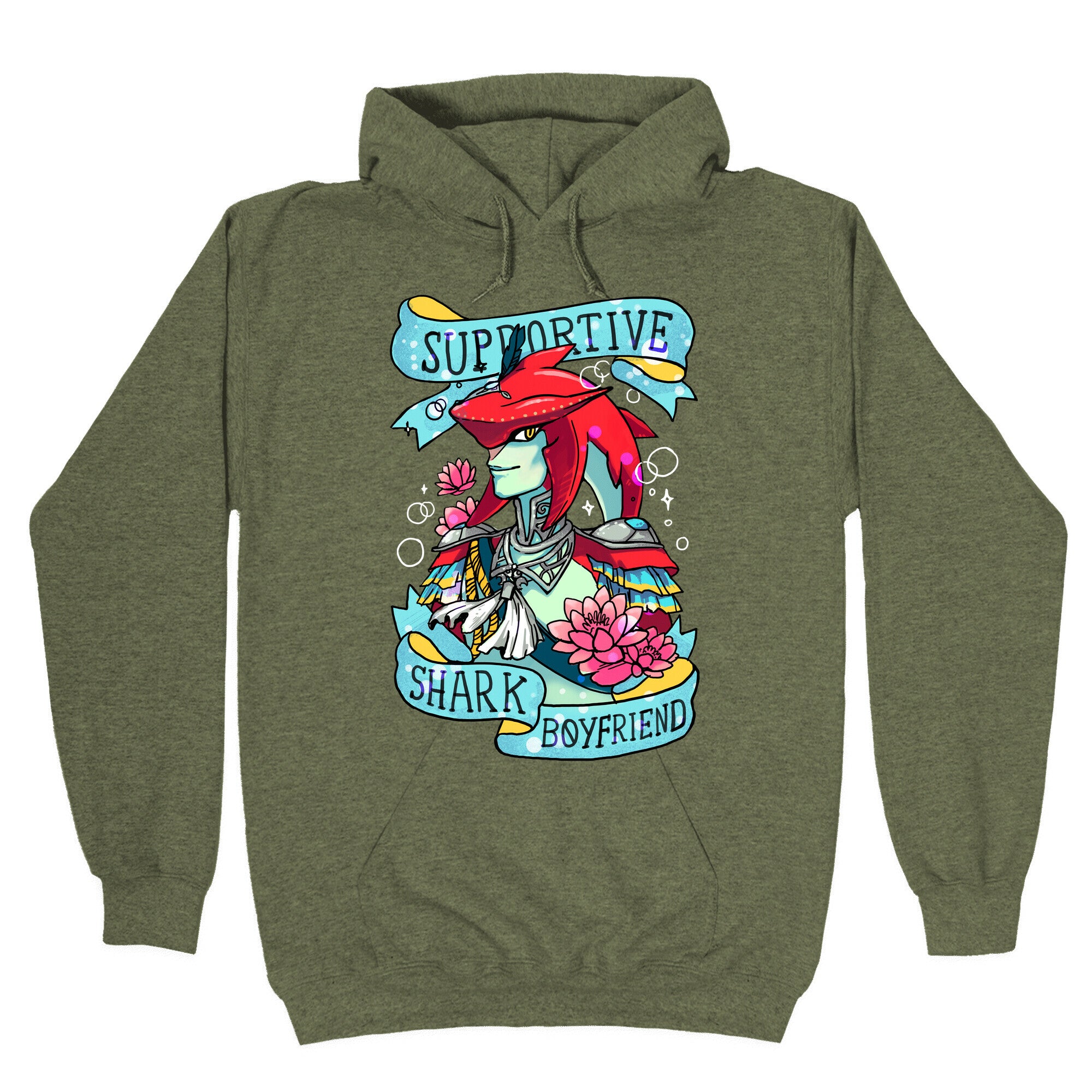 Prince Sidon: Supportive Shark Boyfriend Hoodie