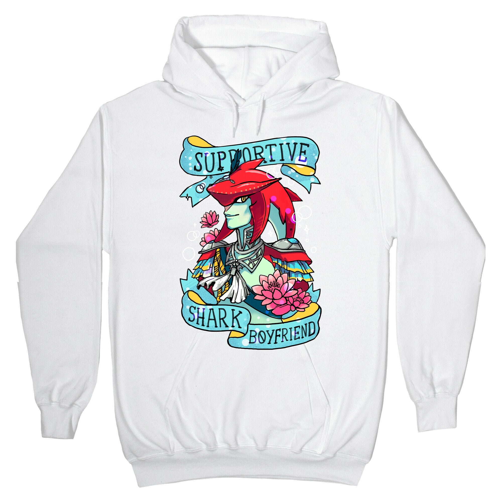 Prince Sidon: Supportive Shark Boyfriend Hoodie