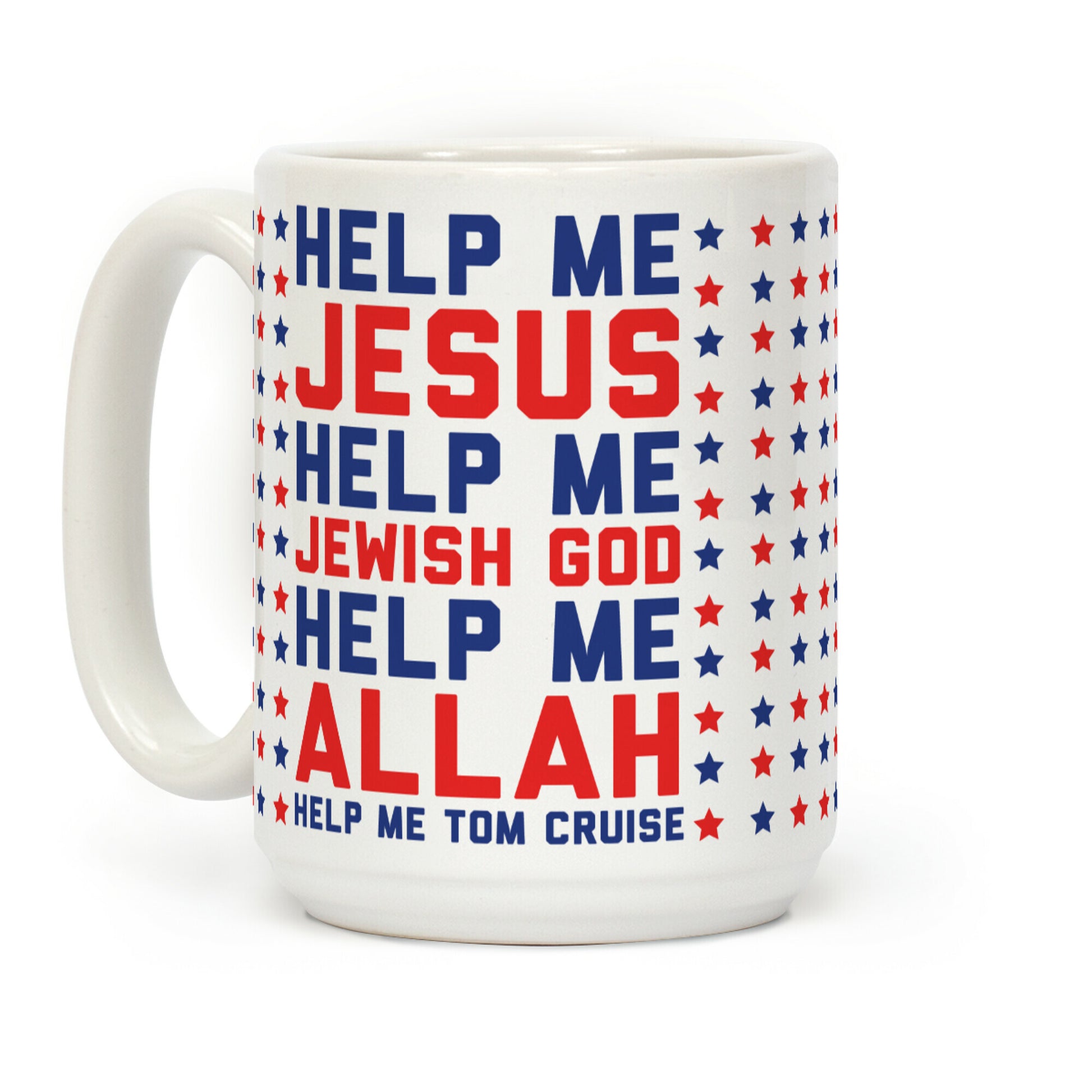 Help Me Jesus Coffee Mug