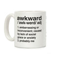 Awkward Definition Coffee Mug