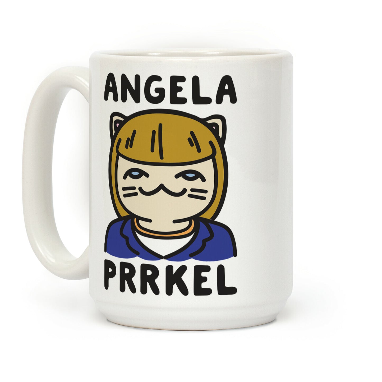 Angela Prrkel Parody Coffee Mug